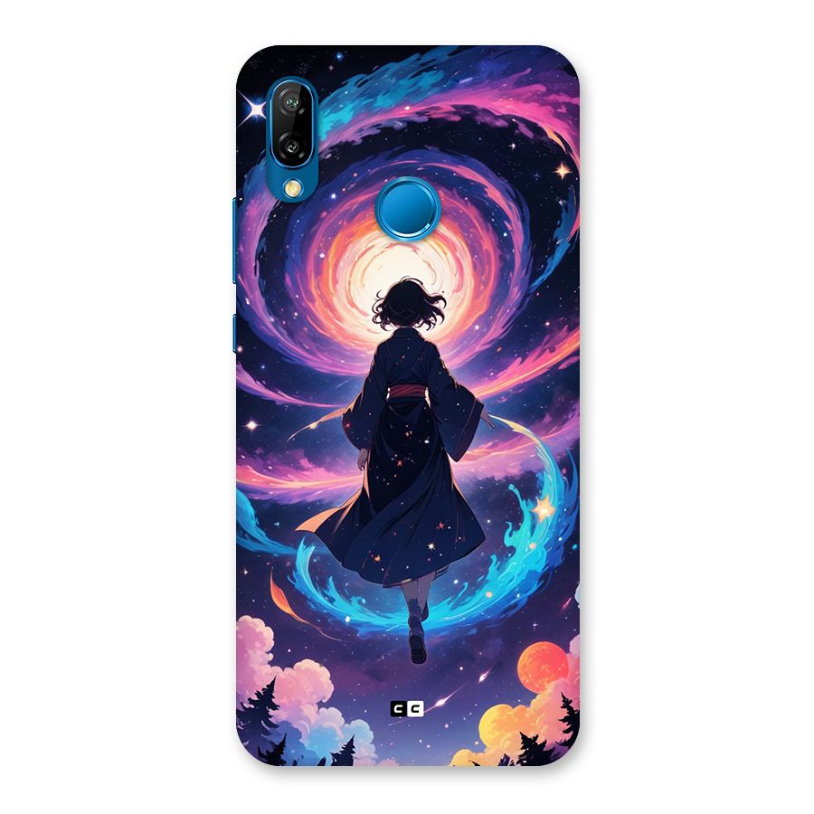 Anime Galaxy Girl Back Case for Huawei P20 Lite