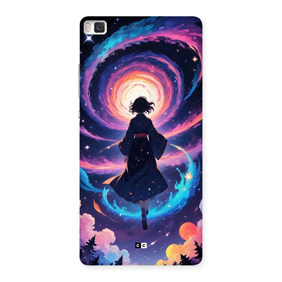 Anime Galaxy Girl Back Case for Huawei P8