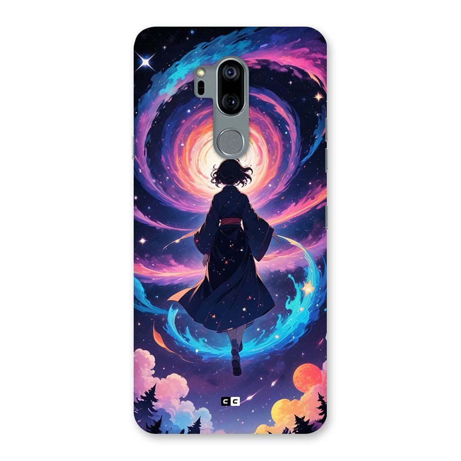 Anime Galaxy Girl Back Case for LG G7