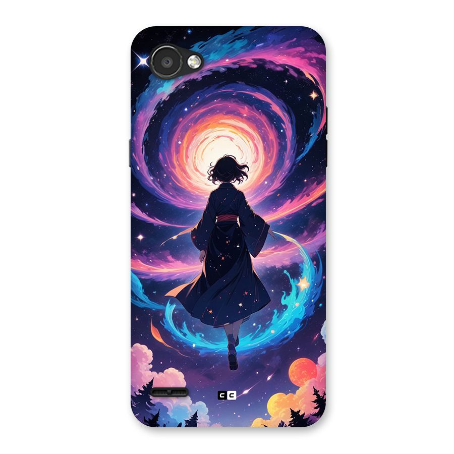 Anime Galaxy Girl Back Case for LG Q6