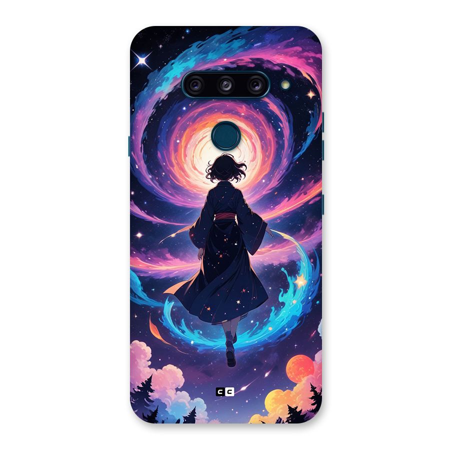 Anime Galaxy Girl Back Case for LG  V40 ThinQ