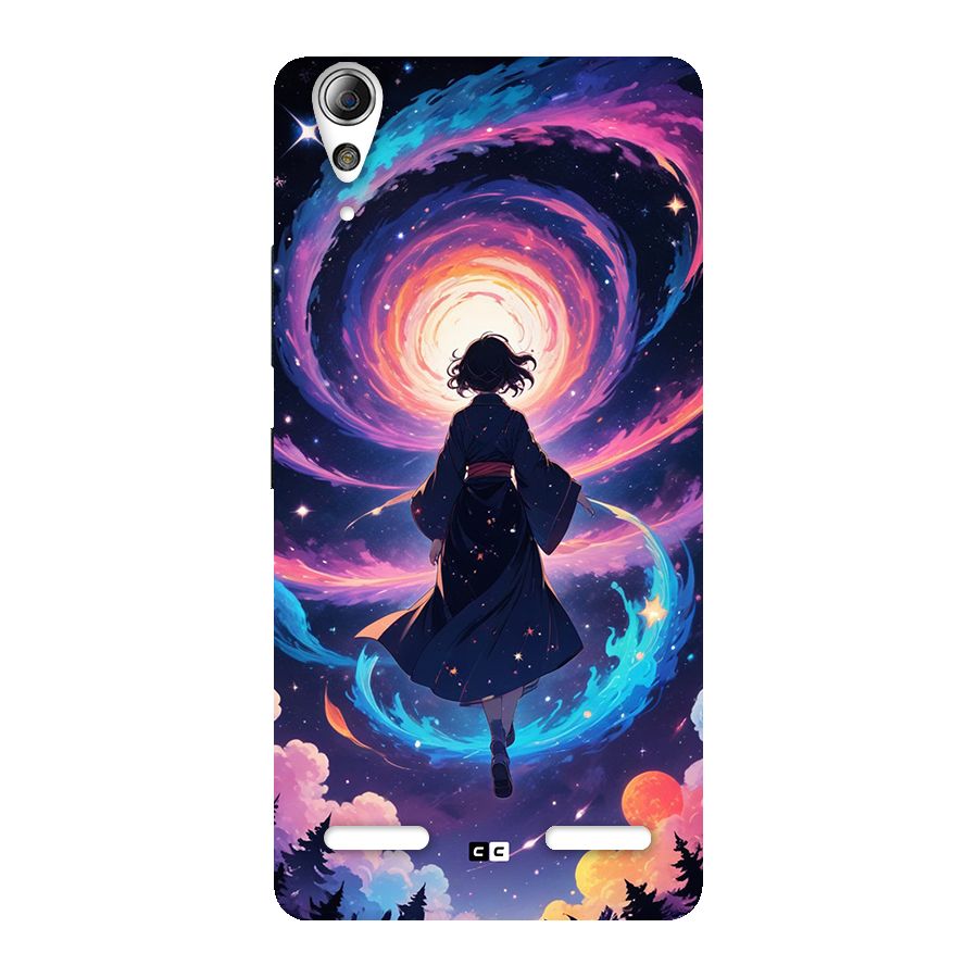Anime Galaxy Girl Back Case for Lenovo A6000 Plus