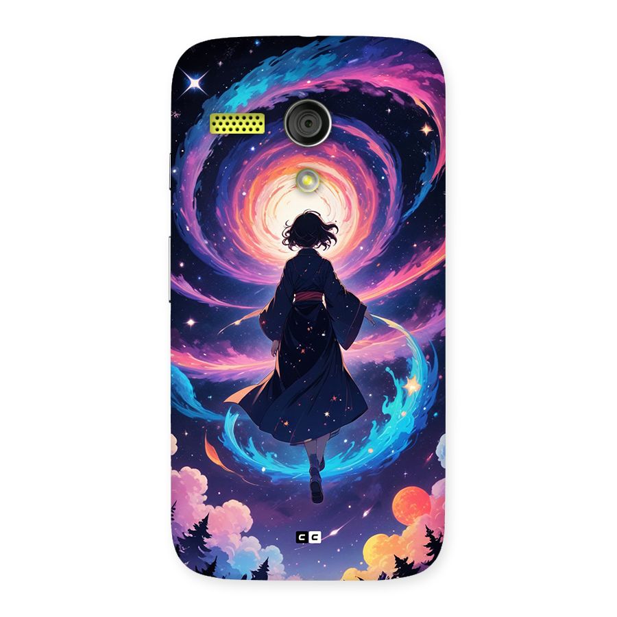 Anime Galaxy Girl Back Case for Moto G