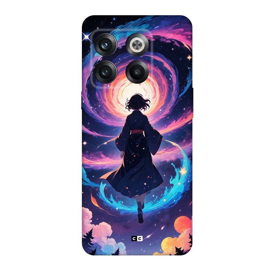 Anime Galaxy Girl Back Case for OnePlus 10T