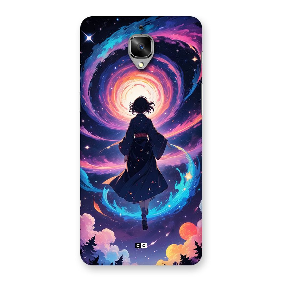 Anime Galaxy Girl Back Case for OnePlus 3
