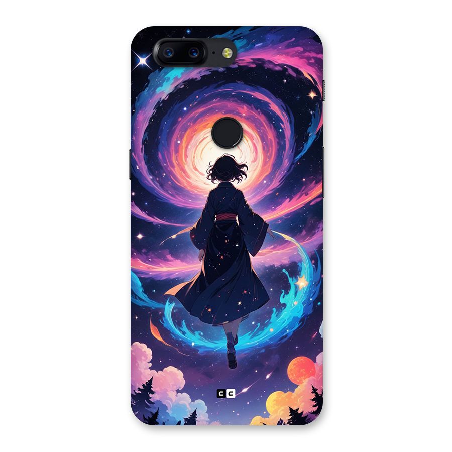 Anime Galaxy Girl Back Case for OnePlus 5T