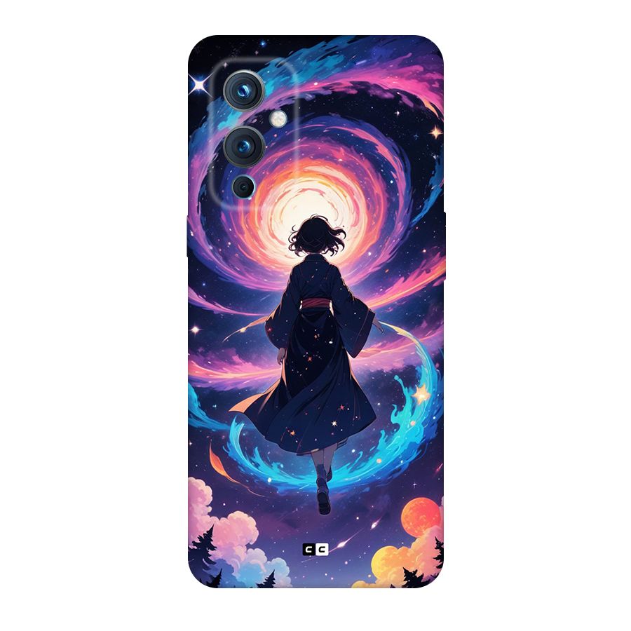 Anime Galaxy Girl Back Case for OnePlus 9