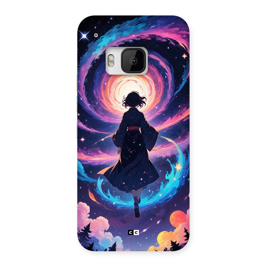 Anime Galaxy Girl Back Case for One M9