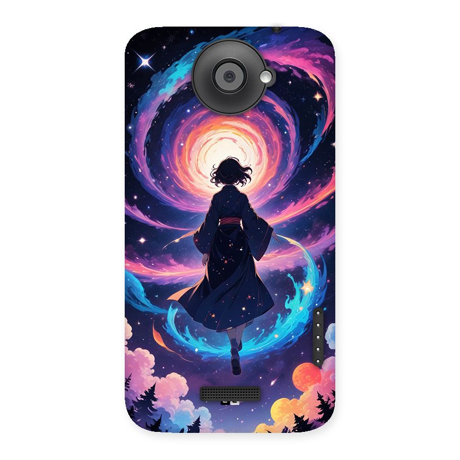 Anime Galaxy Girl Back Case for One X