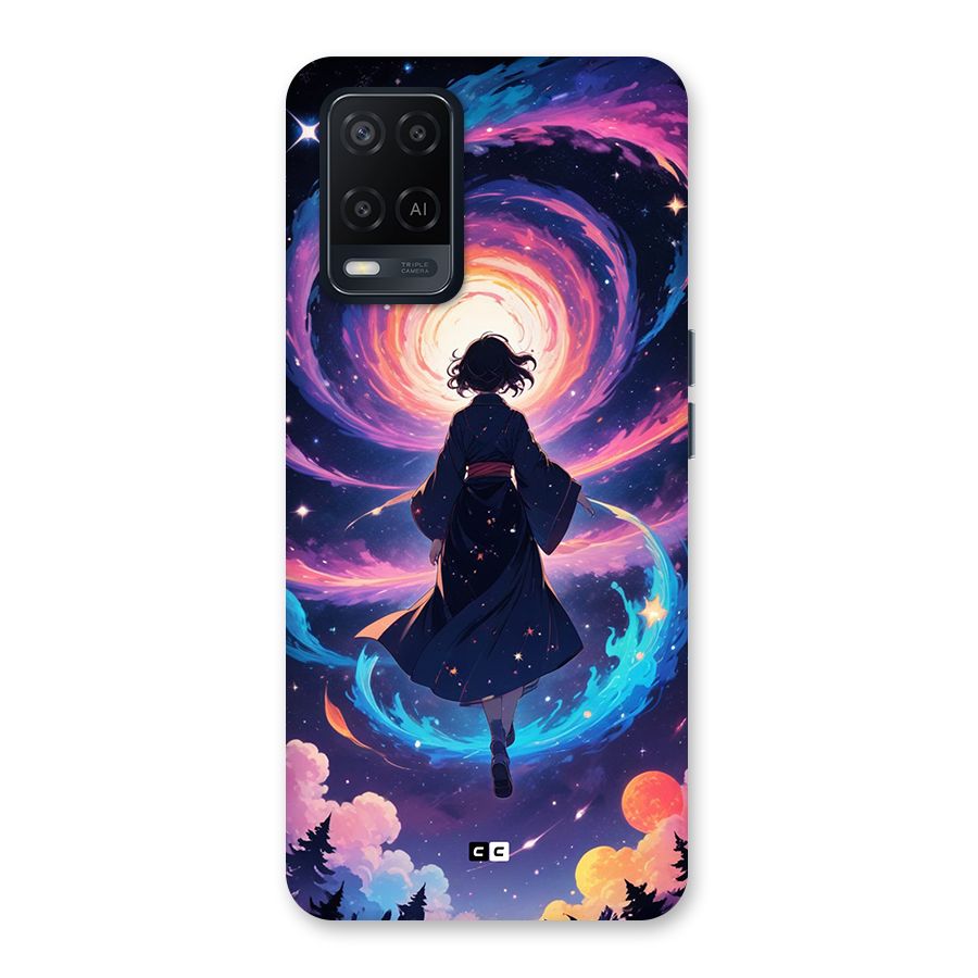 Anime Galaxy Girl Back Case for Oppo A54