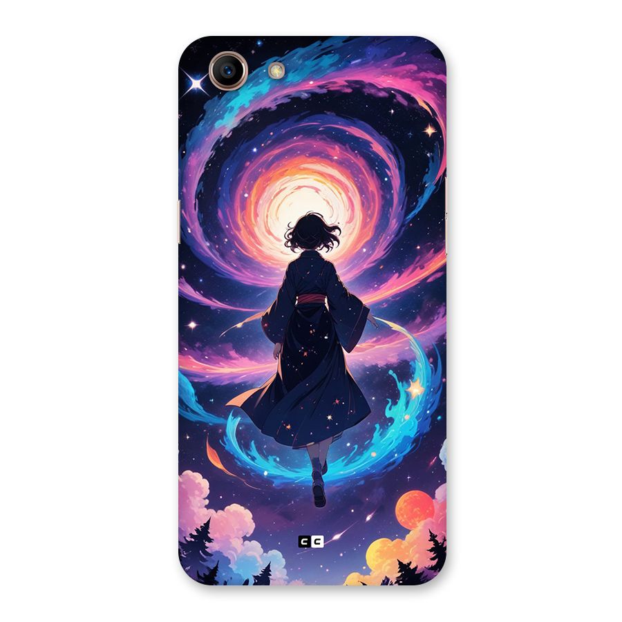 Anime Galaxy Girl Back Case for Oppo A83 (2018)