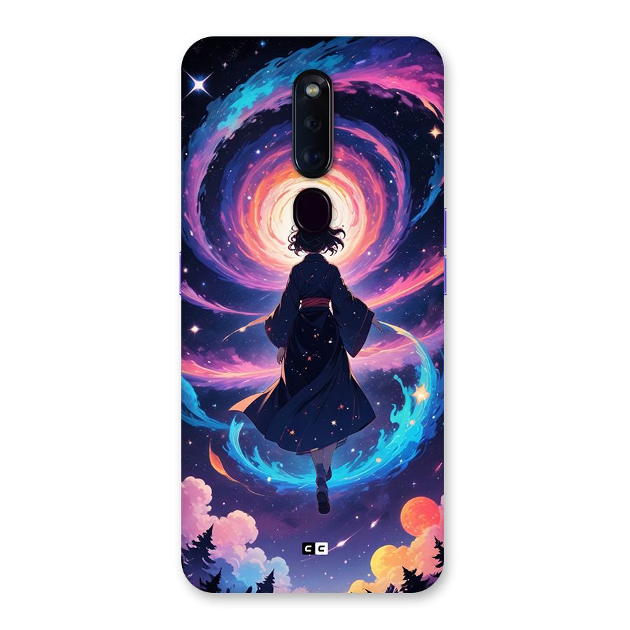 Anime Galaxy Girl Back Case for Oppo F11 Pro