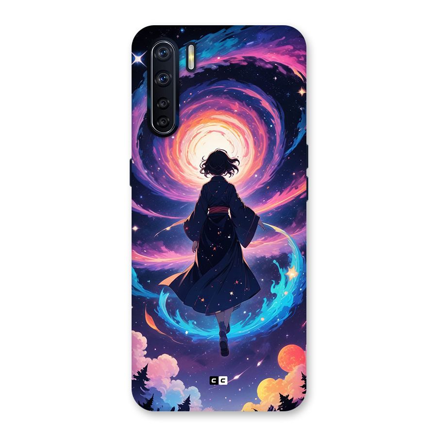Anime Galaxy Girl Back Case for Oppo F15