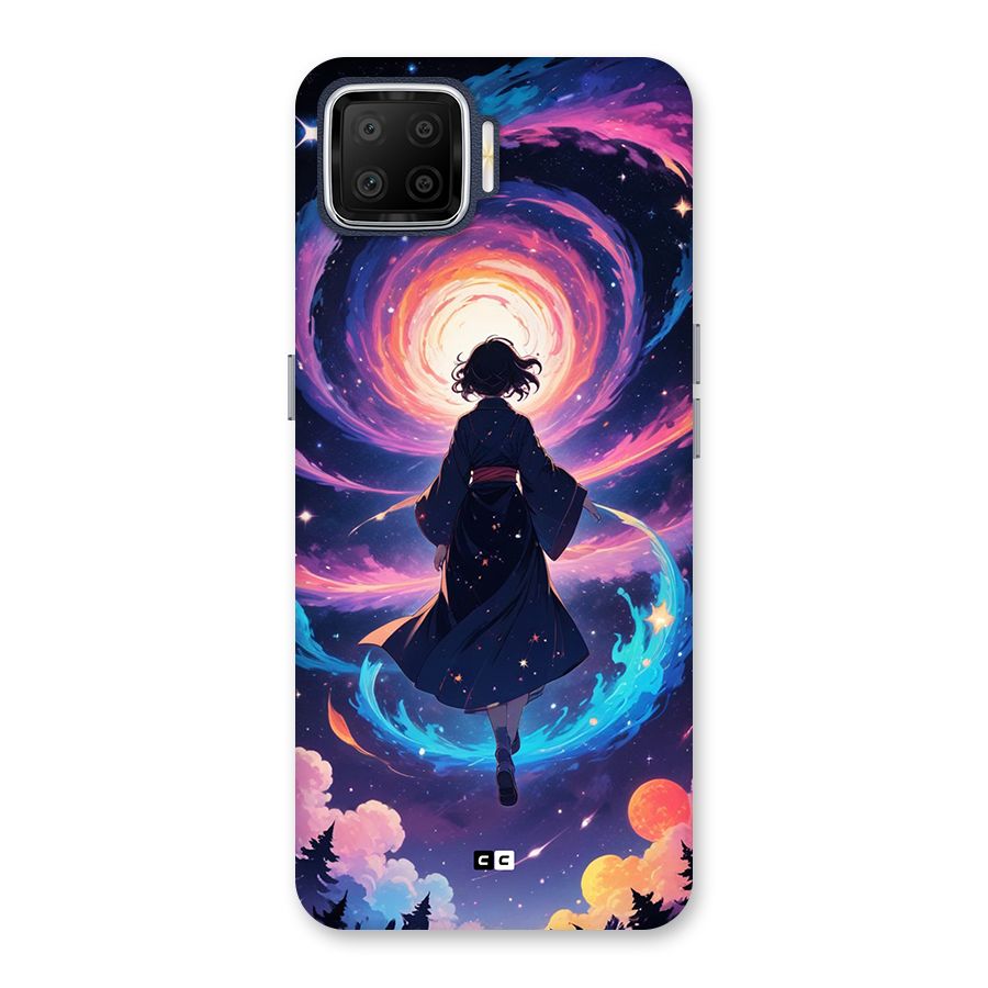 Anime Galaxy Girl Back Case for Oppo F17
