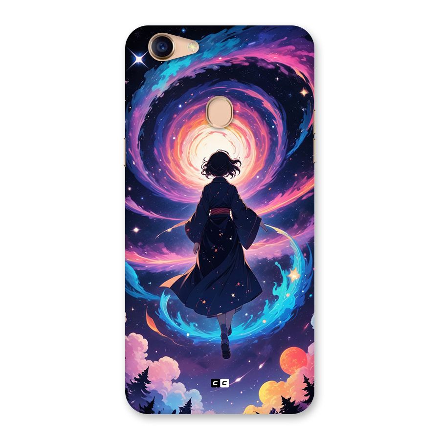Anime Galaxy Girl Back Case for Oppo F5