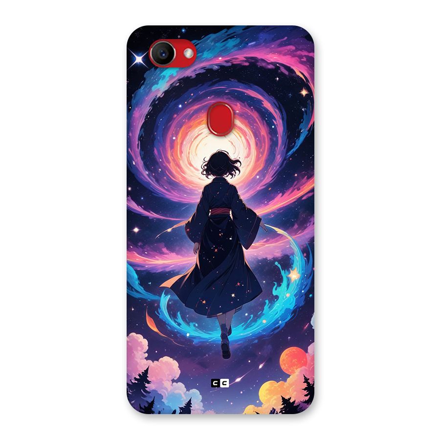 Anime Galaxy Girl Back Case for Oppo F7