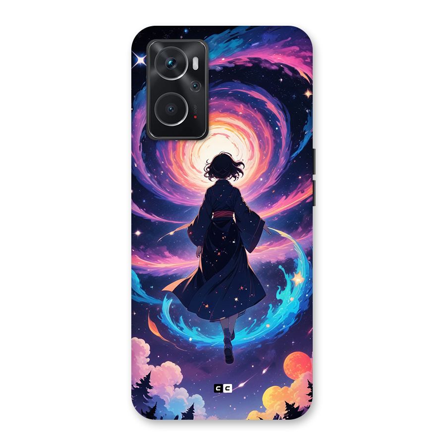 Anime Galaxy Girl Back Case for Oppo K10 4G