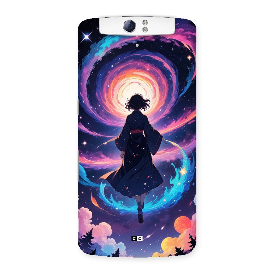 Anime Galaxy Girl Back Case for Oppo N1
