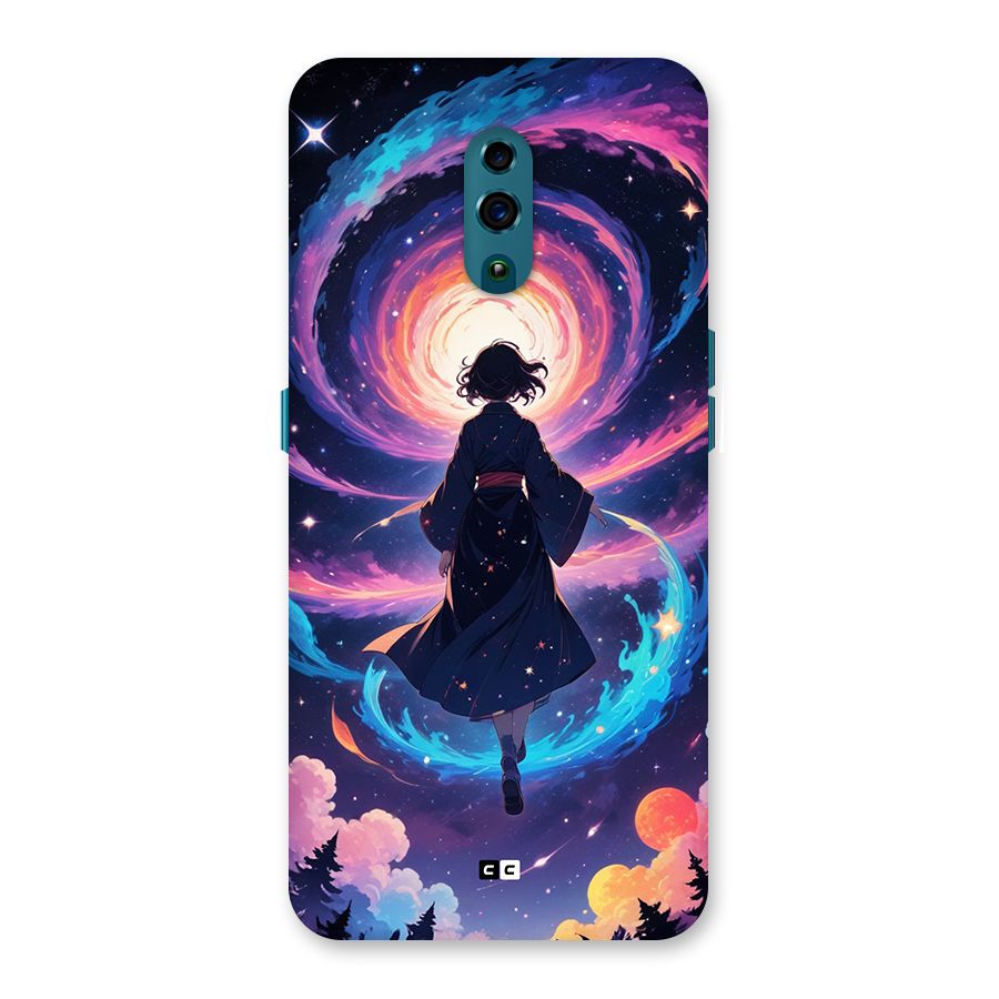 Anime Galaxy Girl Back Case for Oppo Reno