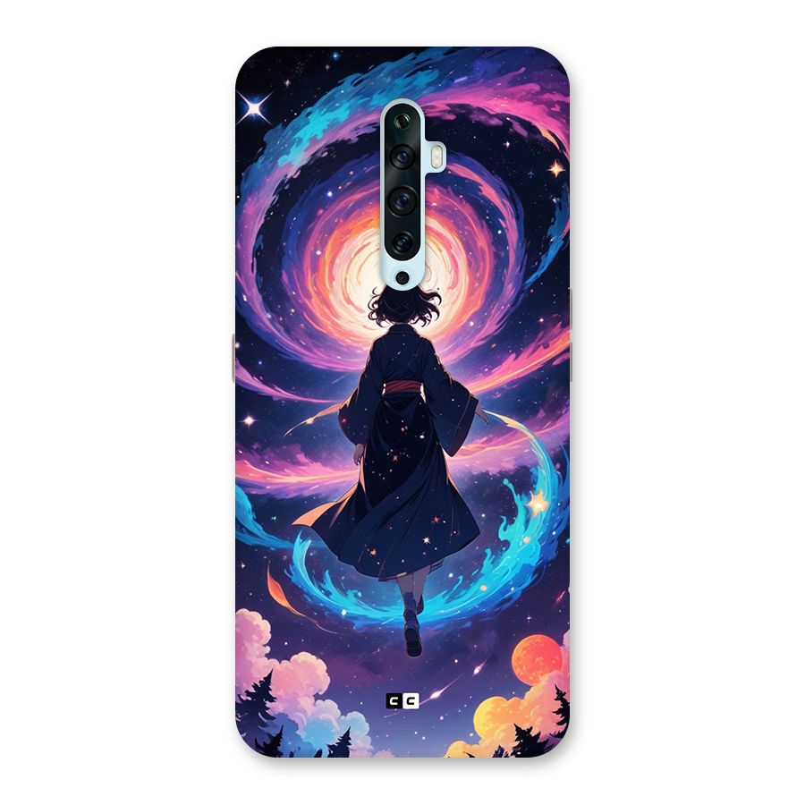 Anime Galaxy Girl Back Case for Oppo Reno2 Z