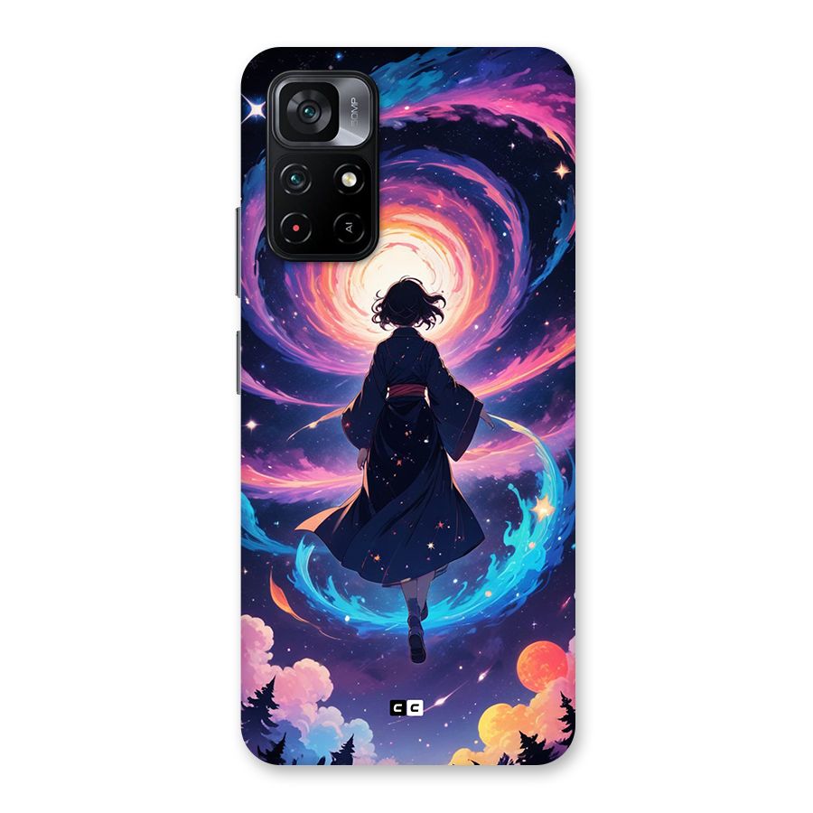 Anime Galaxy Girl Back Case for Poco M4 Pro 5G