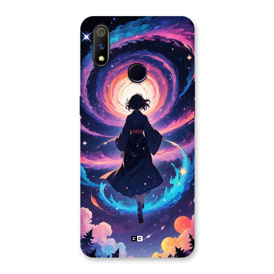 Anime Galaxy Girl Back Case for Realme 3 Pro