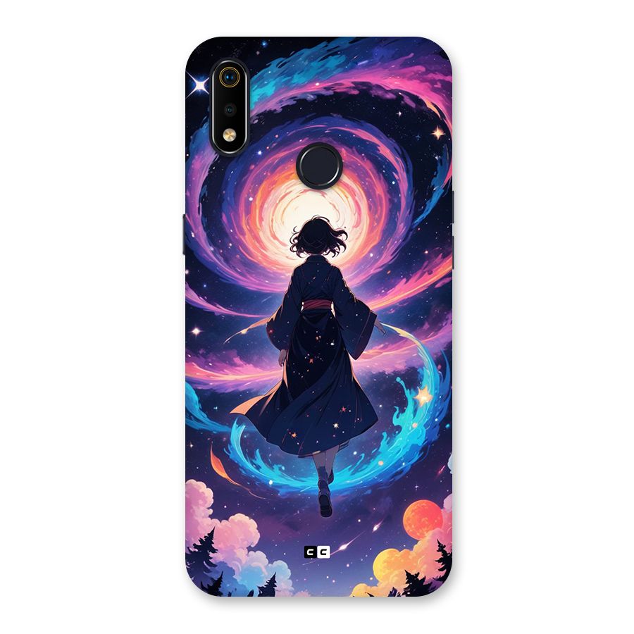 Anime Galaxy Girl Back Case for Realme 3i