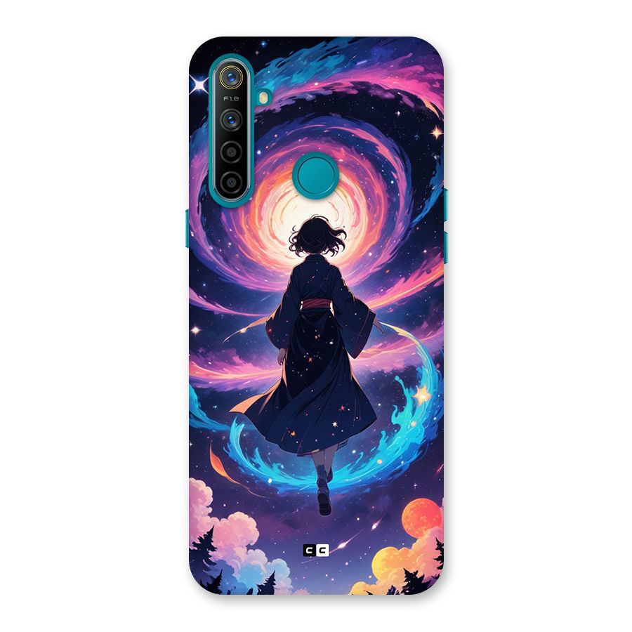 Anime Galaxy Girl Back Case for Realme 5i