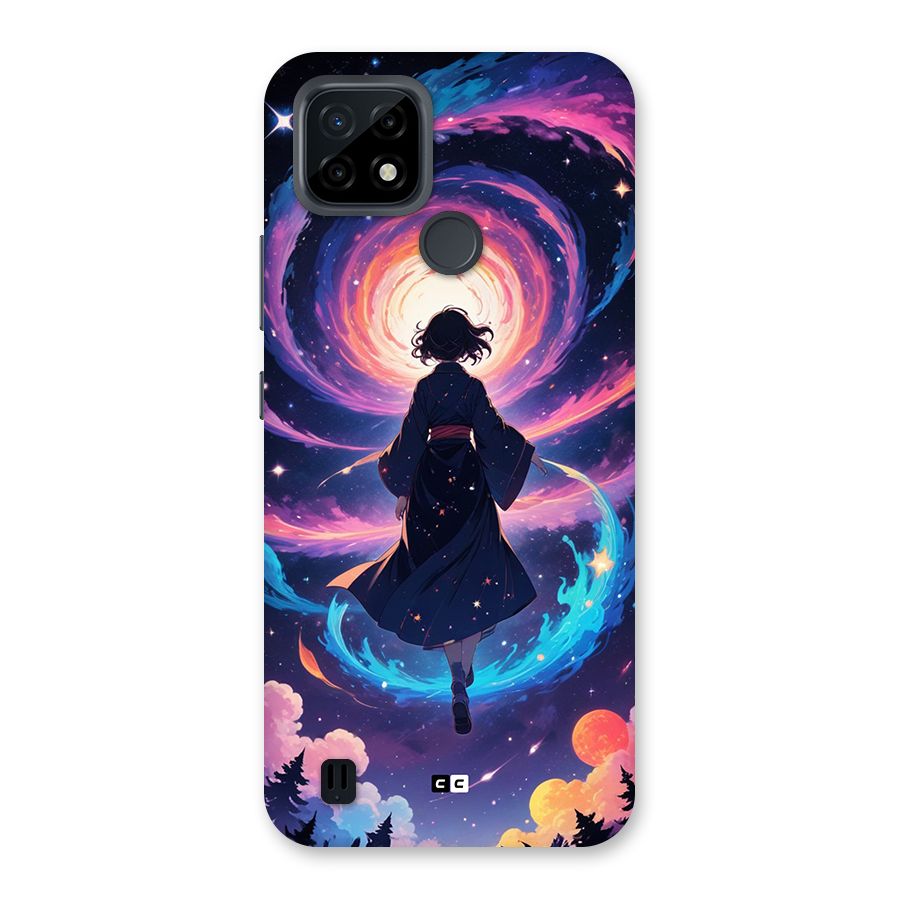 Anime Galaxy Girl Back Case for Realme C21