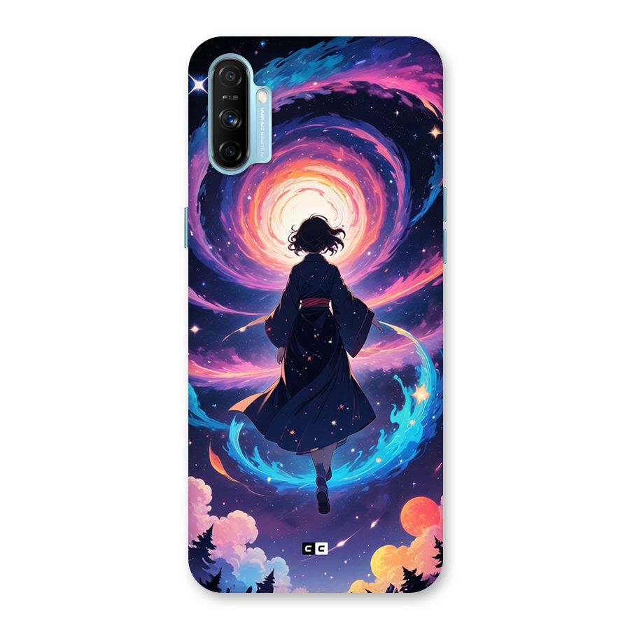 Anime Galaxy Girl Back Case for Realme Narzo 20A