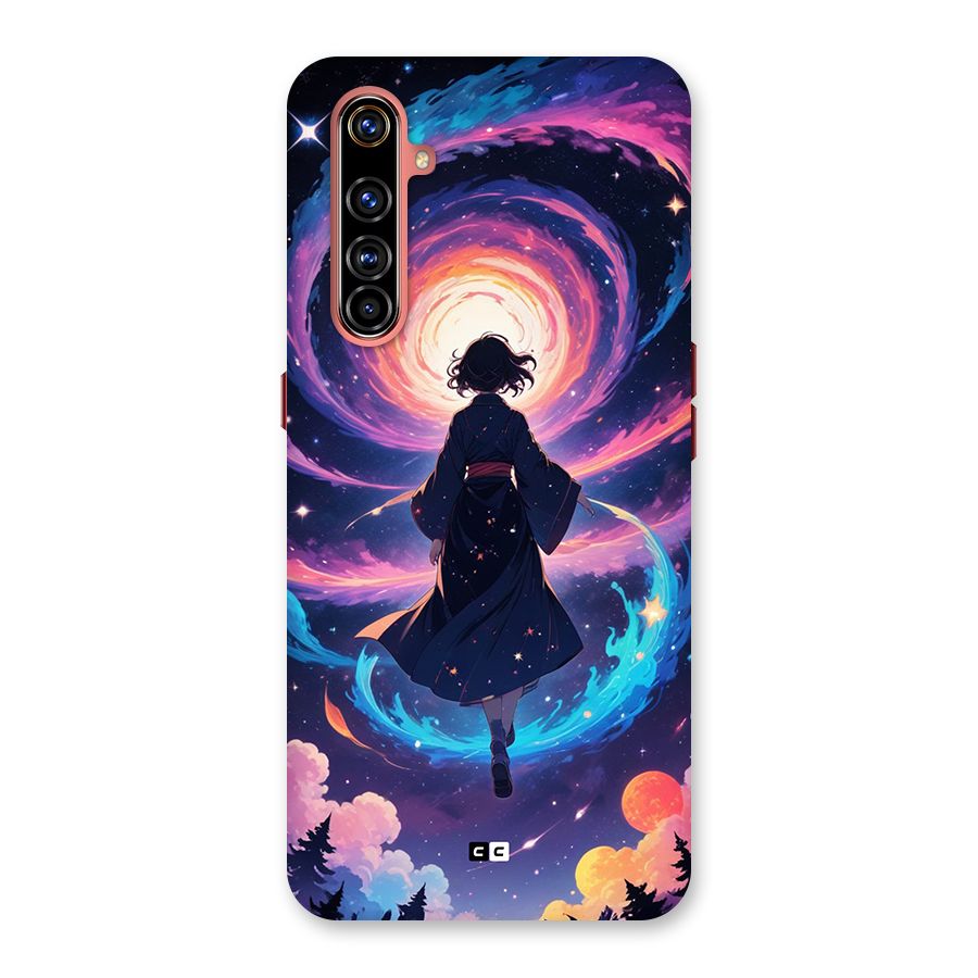 Anime Galaxy Girl Back Case for Realme X50 Pro