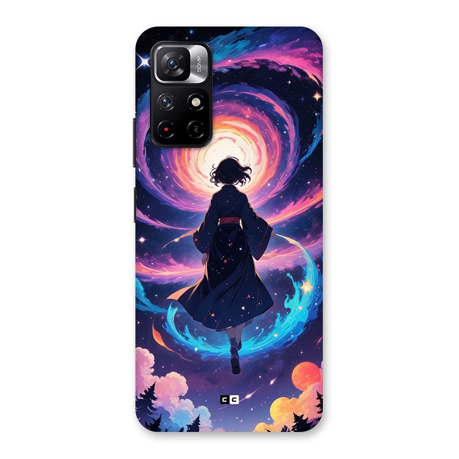Anime Galaxy Girl Back Case for Redmi Note 11T 5G