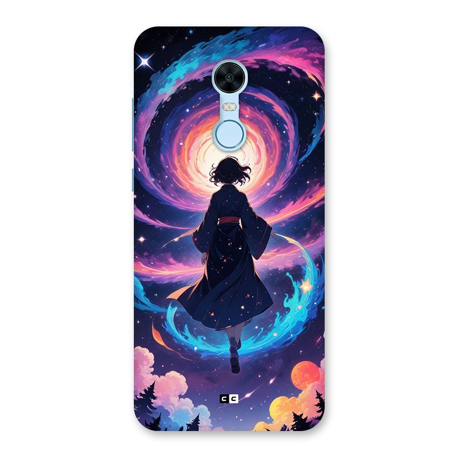 Anime Galaxy Girl Back Case for Redmi Note 5