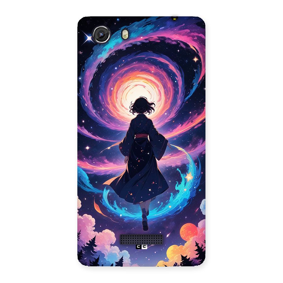 Anime Galaxy Girl Back Case for Unite 3