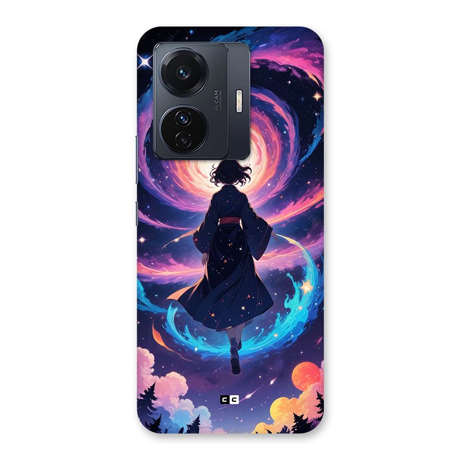 Anime Galaxy Girl Back Case for Vivo T1 Pro