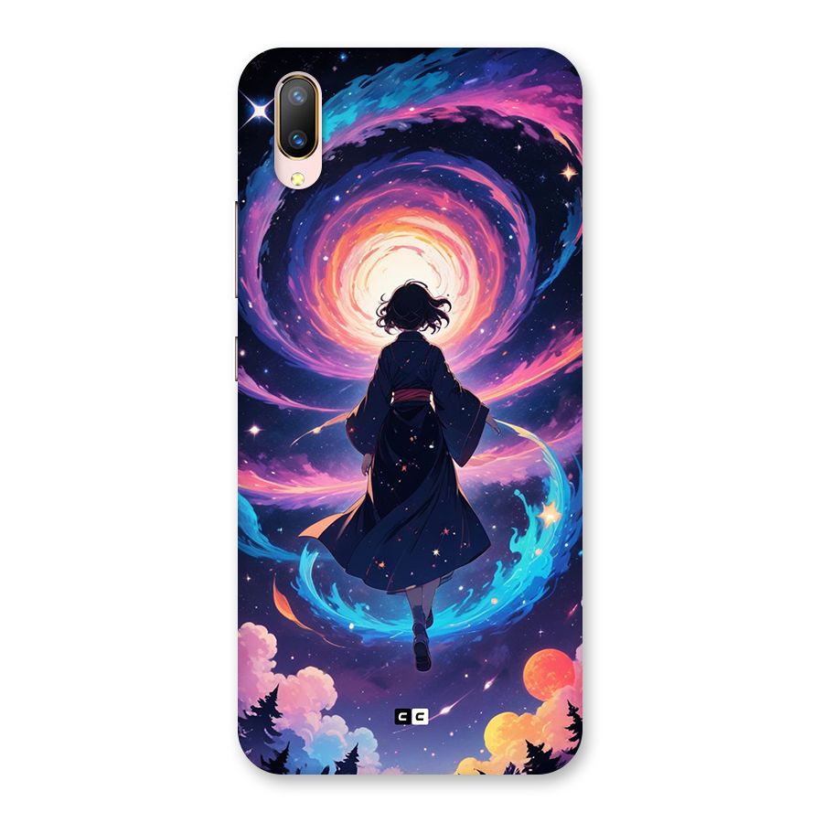 Anime Galaxy Girl Back Case for Vivo V11 Pro