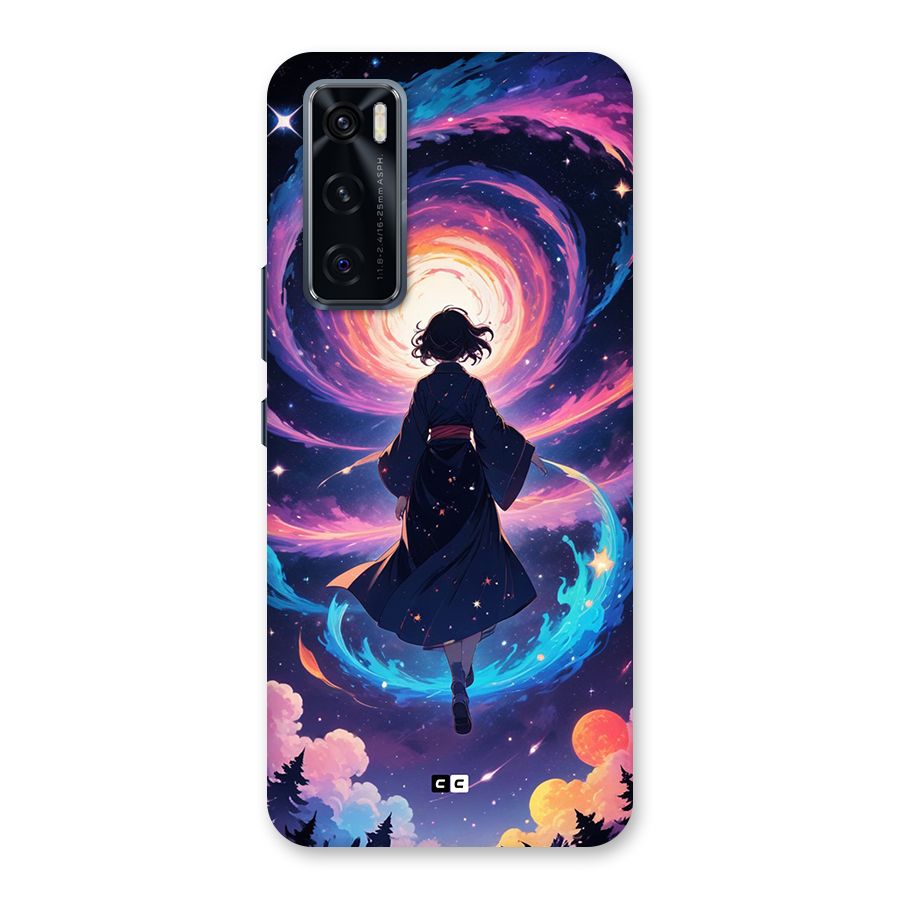 Anime Galaxy Girl Back Case for Vivo V20 SE