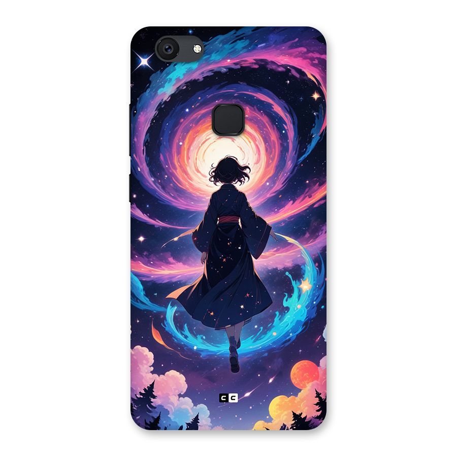 Anime Galaxy Girl Back Case for Vivo V7 Plus