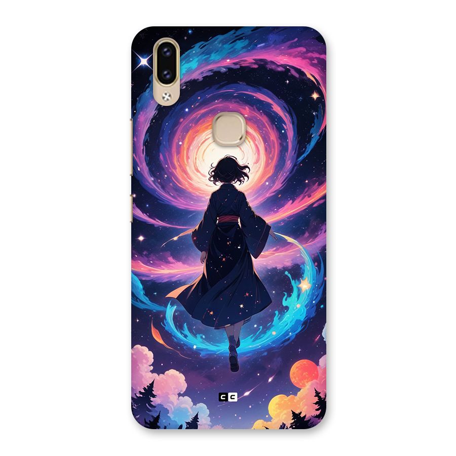 Anime Galaxy Girl Back Case for Vivo V9 Youth