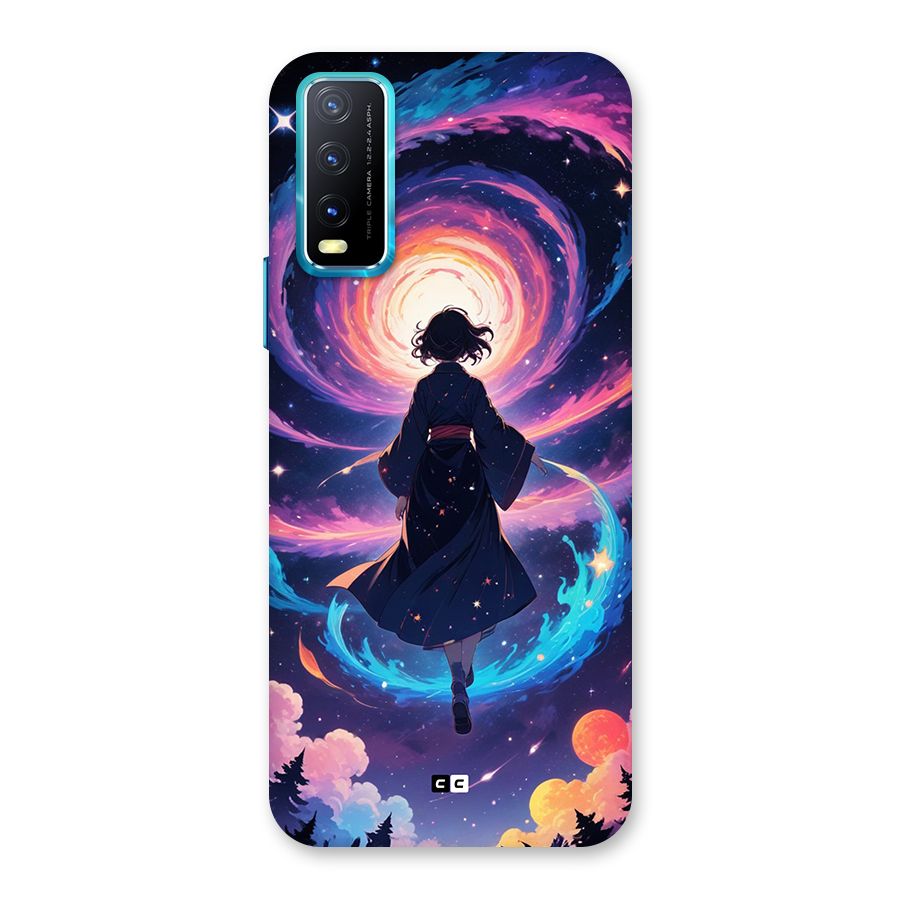 Anime Galaxy Girl Back Case for Vivo Y20