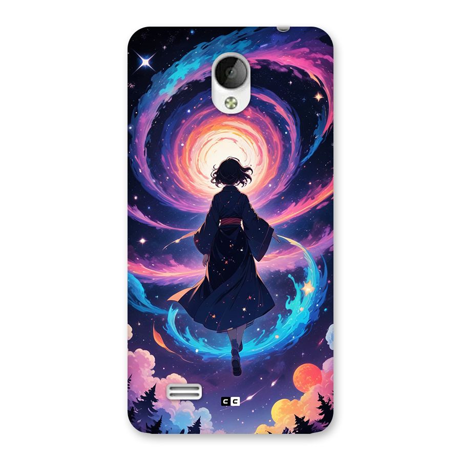 Anime Galaxy Girl Back Case for Vivo Y21
