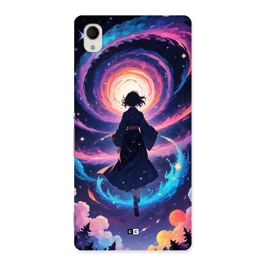 Anime Galaxy Girl Back Case for Xperia M4