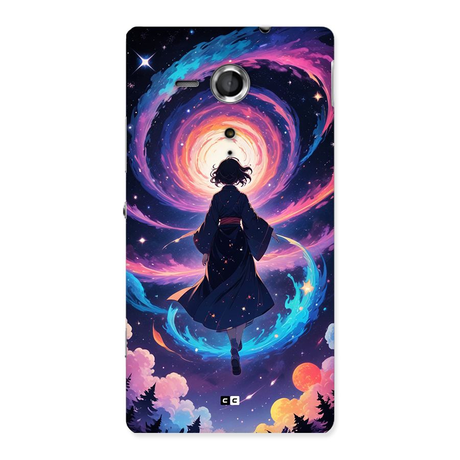 Anime Galaxy Girl Back Case for Xperia Sp