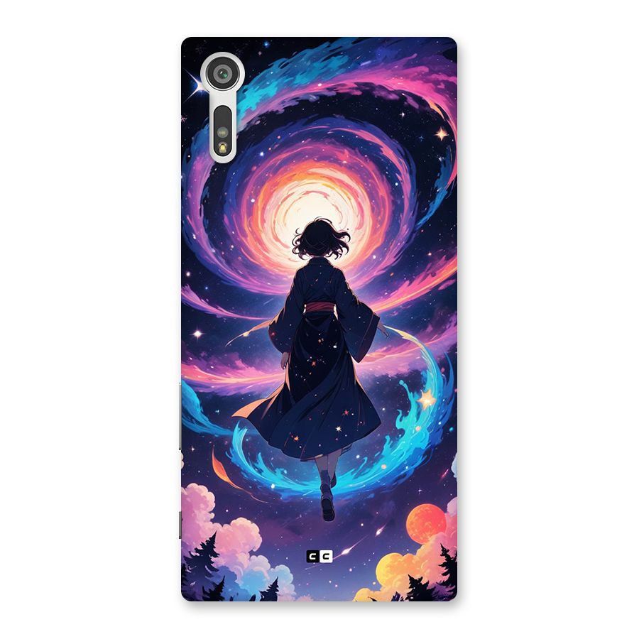 Anime Galaxy Girl Back Case for Xperia XZ