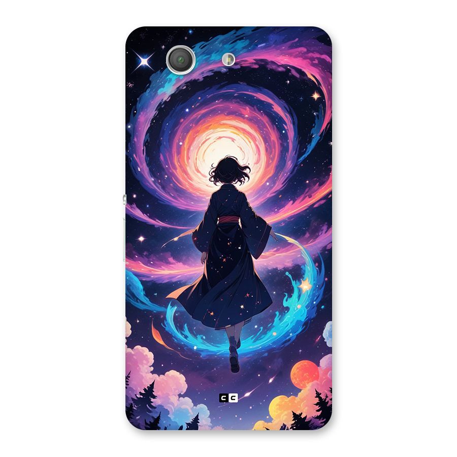 Anime Galaxy Girl Back Case for Xperia Z3 Compact