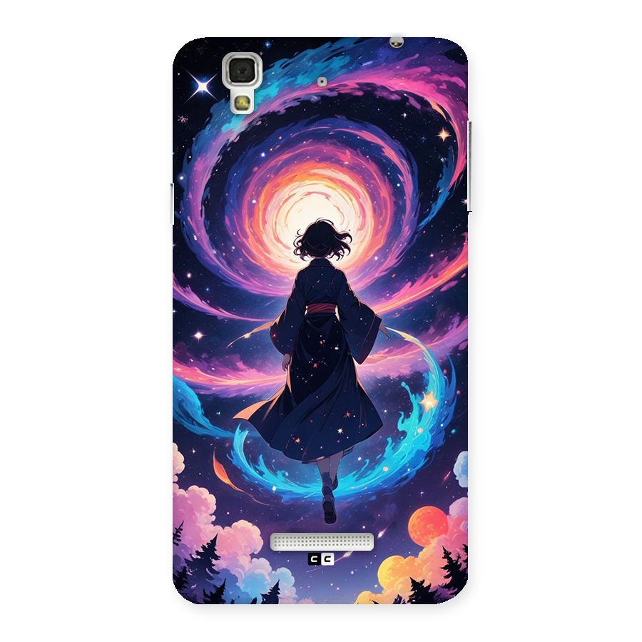 Anime Galaxy Girl Back Case for Yureka