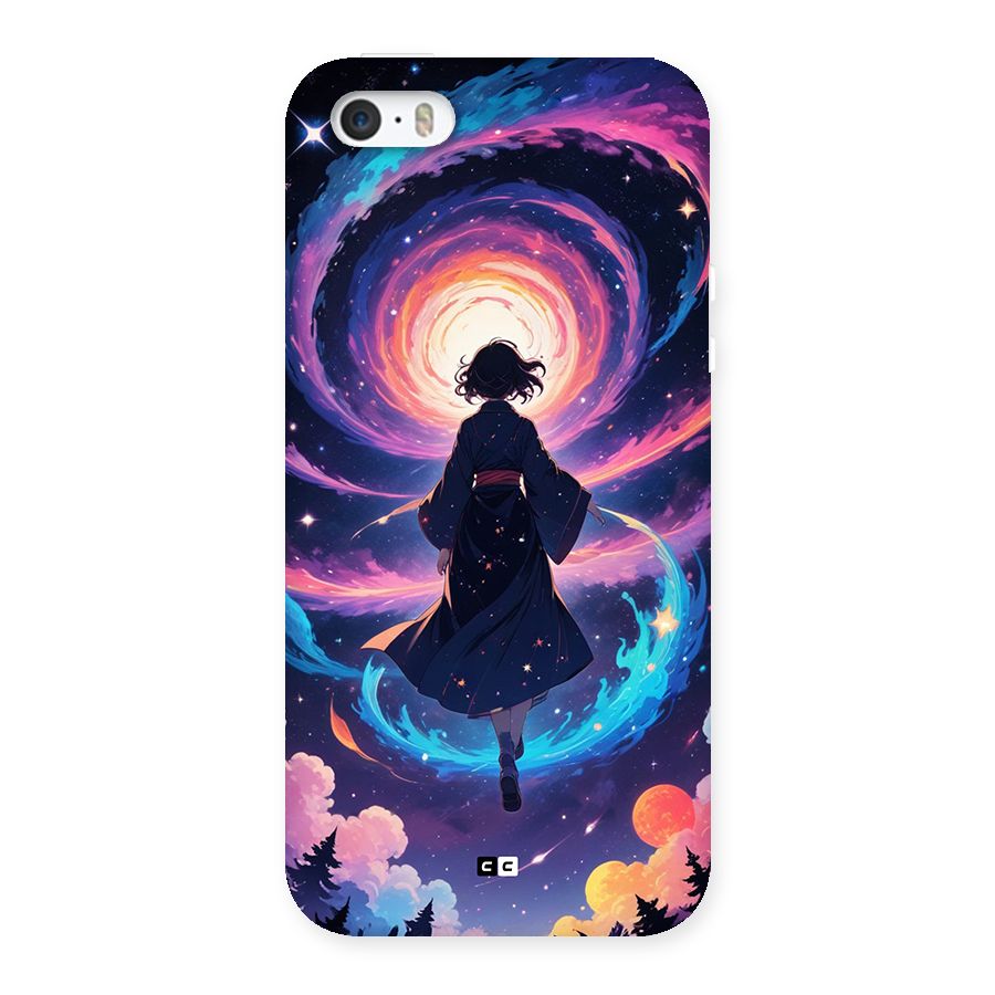 Anime Galaxy Girl Back Case for iPhone SE 2016