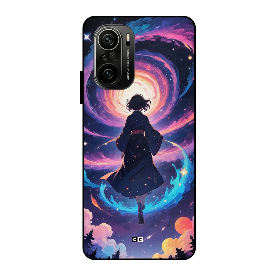 Anime Galaxy Girl Metal Back Case for Mi 11X Pro