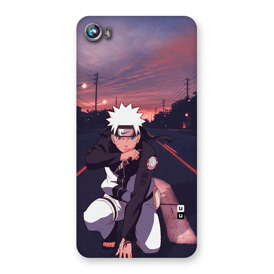 Anime Naruto Aesthetic Back Case for Micromax Canvas Fire 4 A107