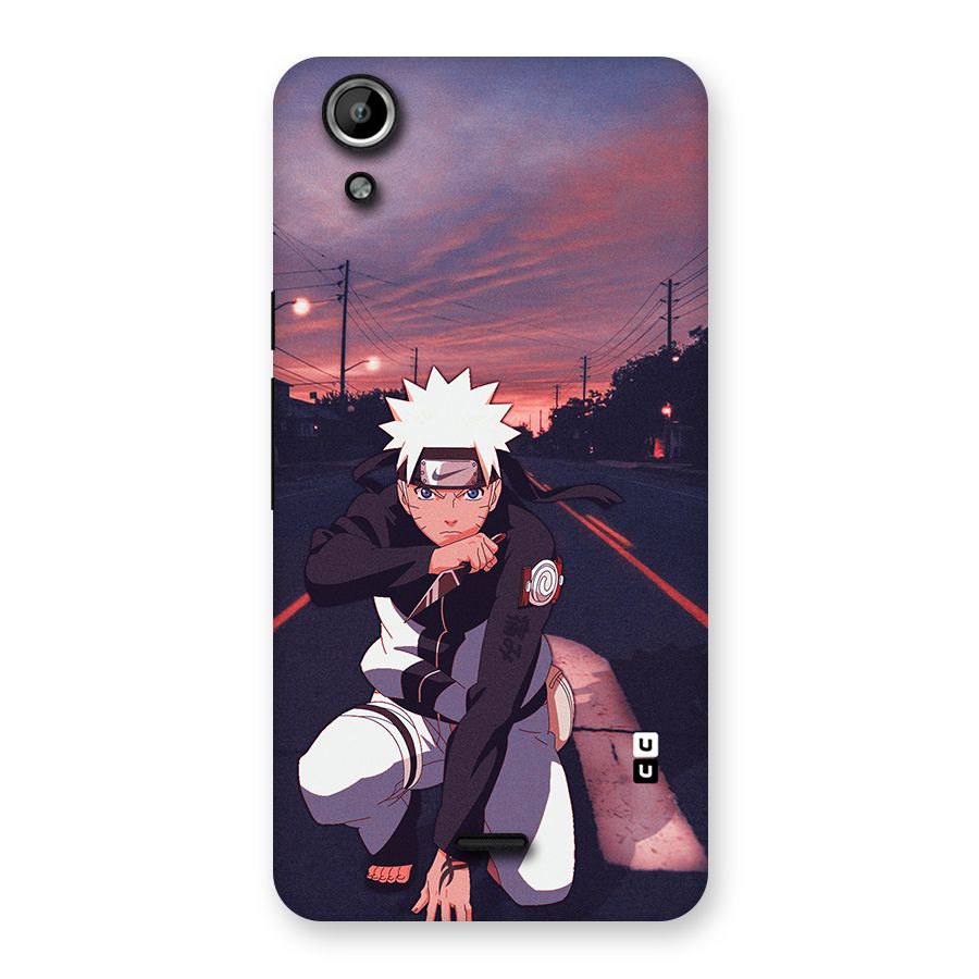 Anime Naruto Aesthetic Back Case for Micromax Canvas Selfie Lens Q345
